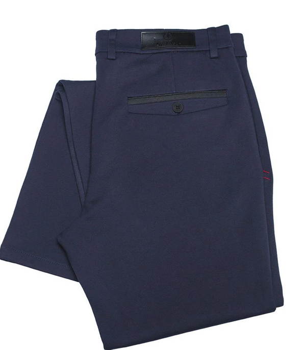 Au Noir Pants Beretta, Midnight - Caswell's Fine Menswear