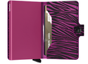 Secrid Mini Wallet Zebra | Fushia - Caswell's Fine Menswear