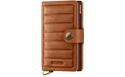 Secrid Premium Miniwallet Embossed Lines | Congac - Caswell's Fine Menswear