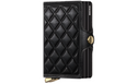 Secrid Premium Twinwallet Emboss Diamonds | Black - Caswell's Fine Menswear