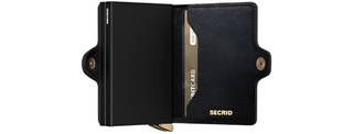 Secrid Premium Twinwallet Emboss Diamonds | Black - Caswell's Fine Menswear