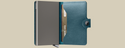 Secrid Premium Miniwallet Dusk | Teal - Caswell's Fine Menswear