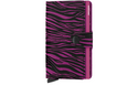 Secrid Mini Wallet Zebra | Fushia - Caswell's Fine Menswear