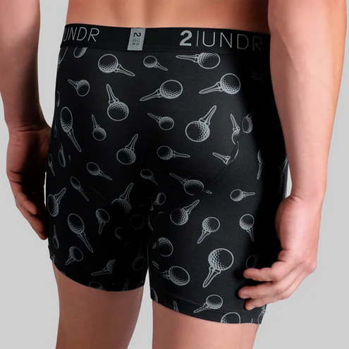 2UNDR Swing Shift Boxer Brief | Black Tees