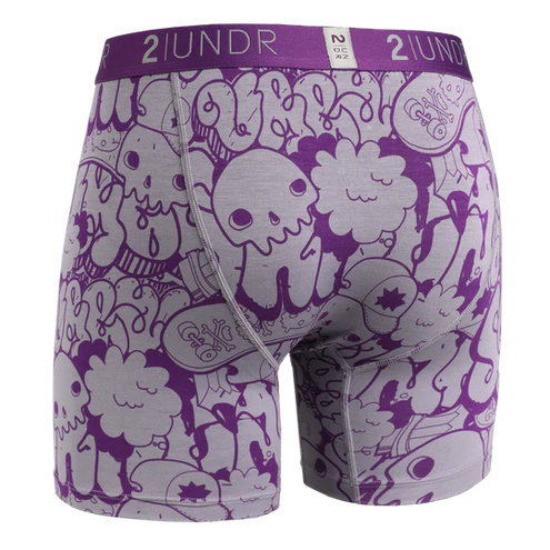 2UNDR Swing Shift Boxer Brief | Skulled