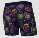 Saxx Vibe Comfort Blend Boxer 5" (caleçon) | Bleu marine - Fruit de la discothèque