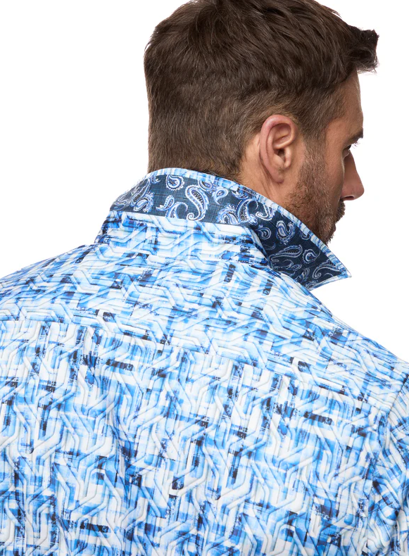 Robert Graham Erasmus Long Sleeve Shirt | Blue