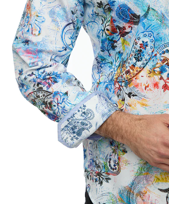 Robert Graham Apex Shirt Long Sleeve | Multi