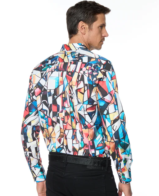 Robert Graham Mosaic Mixer Shirt | Multi