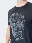 Maceoo Tee Scribleskull | Black