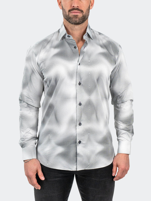 Maceoo Shirt Fibonacci Delulu | White