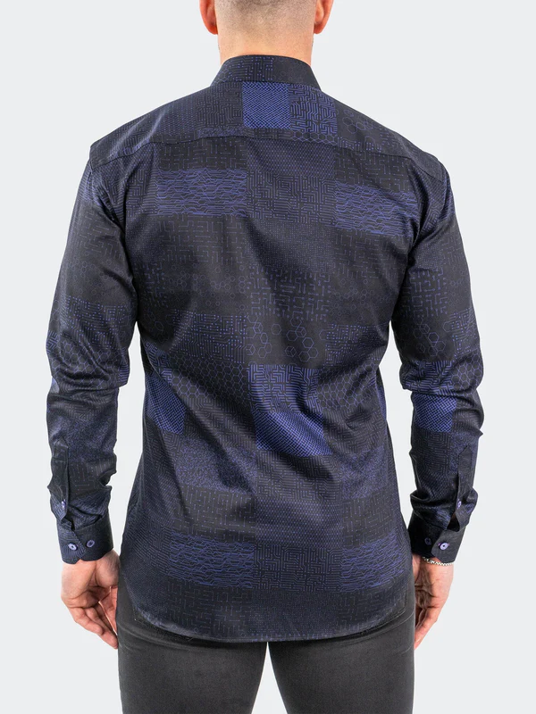 Maceoo Shirt Fibonacci Metaversee | Black