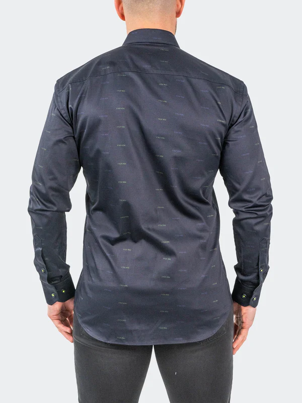 Maceoo Shirt Fibonacci F* You | Black