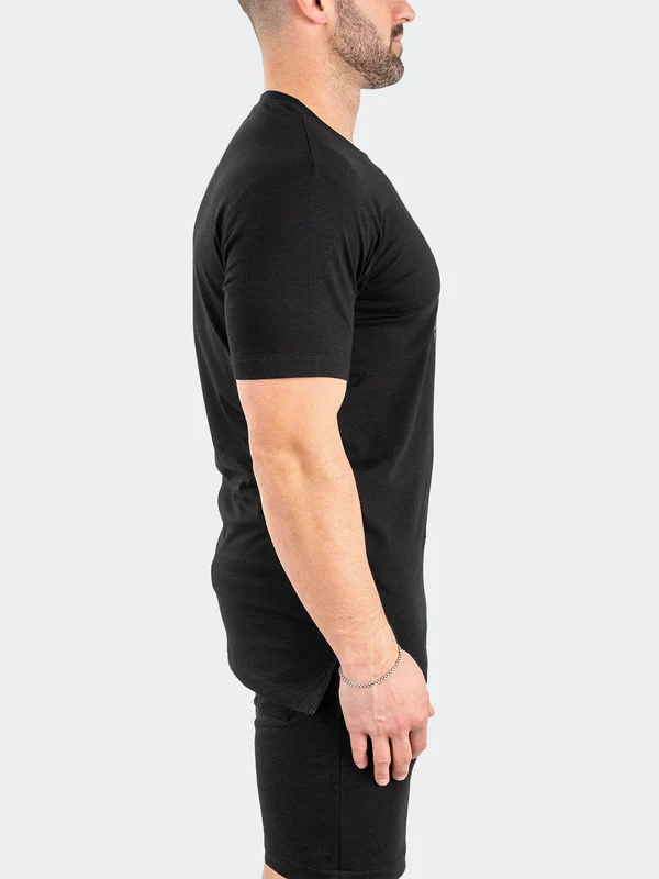 Maceoo Tee BluePrint Skull | Black