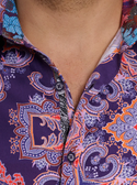 Robert Graham Shirt Casino Royal | Purple