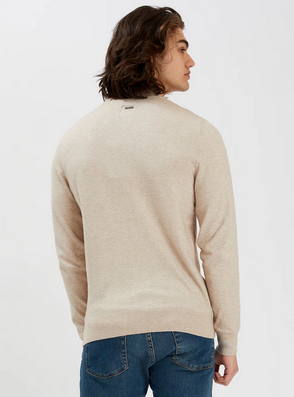 Point Zero Logan Crew Neck Sweater | Beige