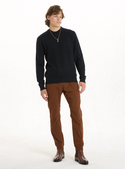 Point Zero Logan Crew Neck Sweater | Black