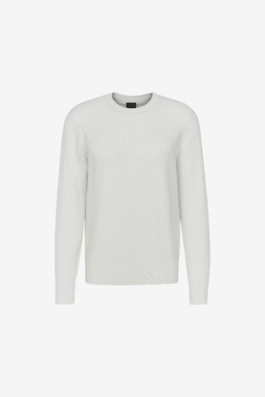 Bugatti Sweater Crew Neck | White