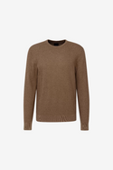 Bugatti Sweater Crew Neck | Cognac Brown