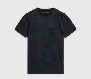 John Varvatos Paisley Tee | Dried Sage