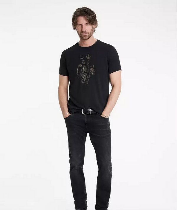 John Varvatos Elements Tee | Black