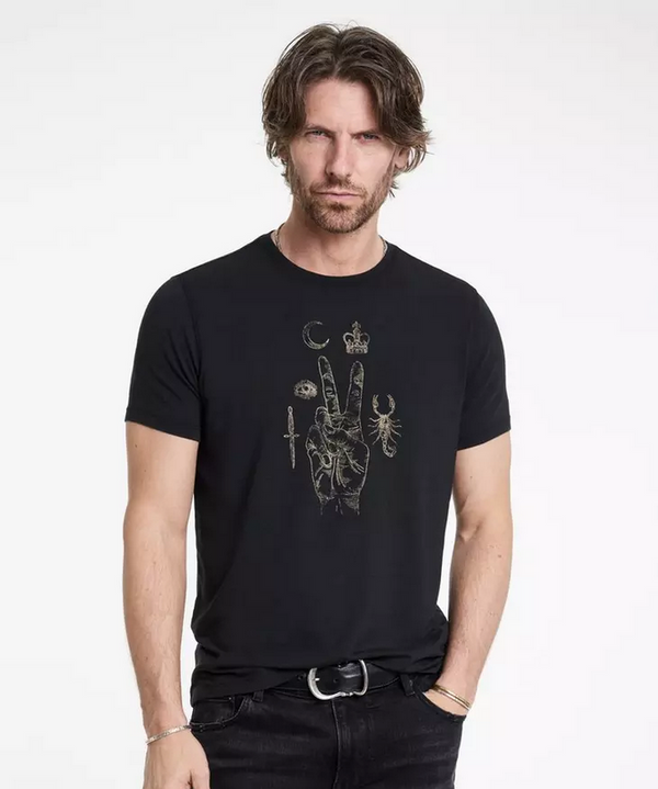 John Varvatos Elements Tee | Black