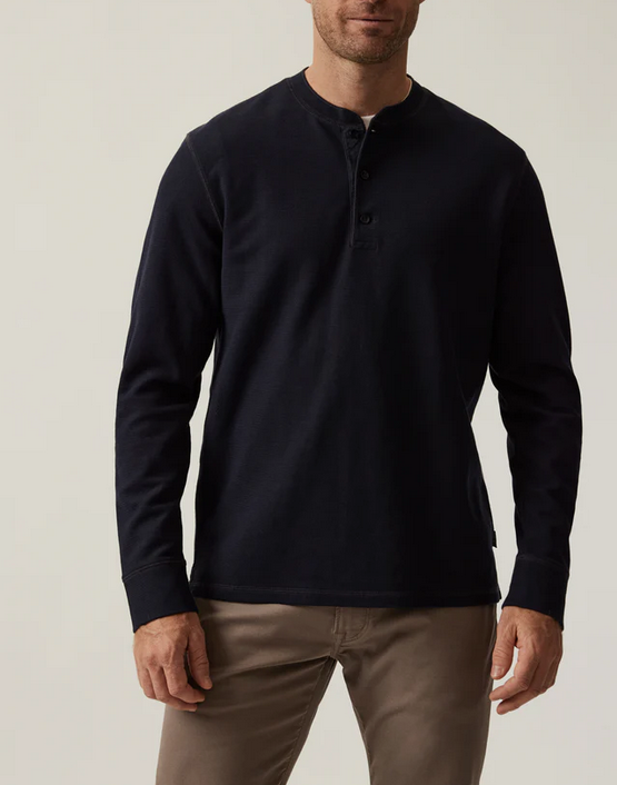 34 Heritage Long Sleeve Henley | Navy