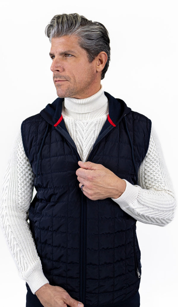 7 Downie Street Gilet Traverse | Navy