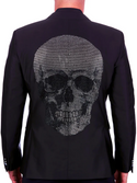 Maceoo Blazer Socrate Skull | Noir