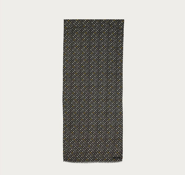 Foulard Bugatti avec imprimé émeraude | Olive