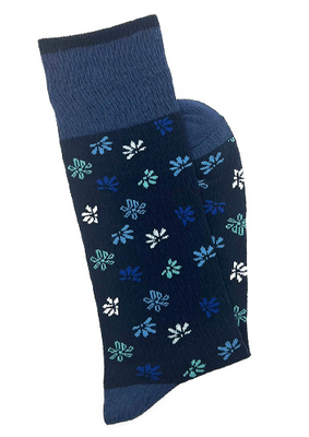 Knotz Fancy Socks | Navy