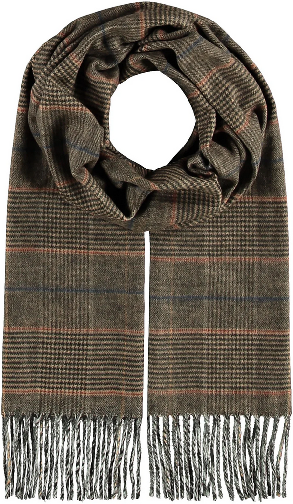 Fraas Glen Plaid Cashmink® Écharpe | Camel