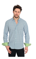 Mizumi Shirt Long Sleeve | Green Multi