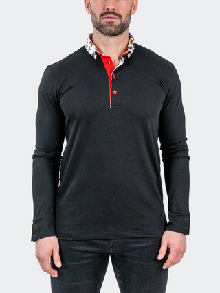 Maceoo Polo Newton Solid Tattoo | Black