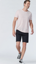 Mavi  Jacob 9" inseam Shorts Mid Rise | Black Twill