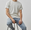 Robert Barakett Tee | Ivory