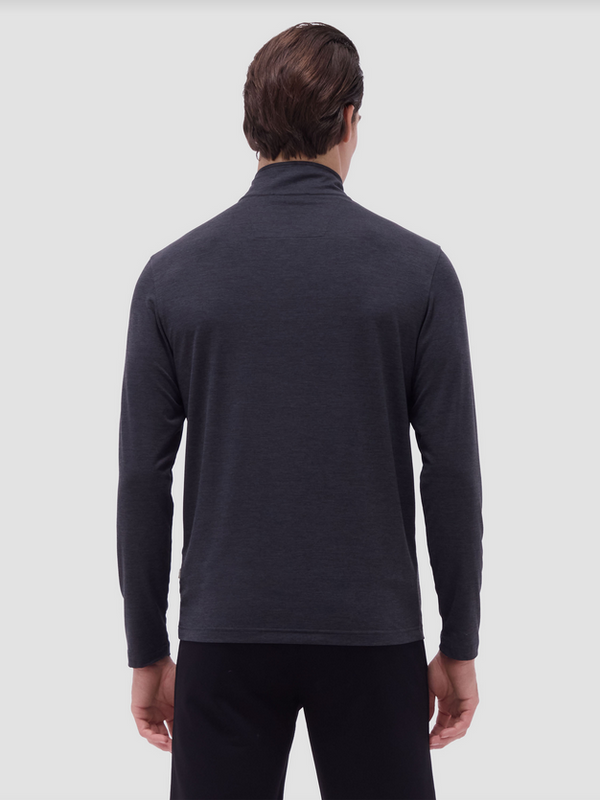 Bugatchi 1/4 Zip Knit | Black