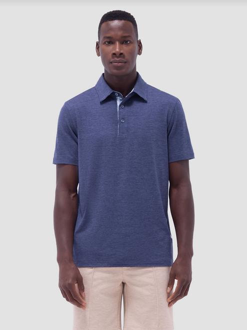 Bugatchi Soft Touch Polo | Navy