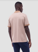 Bugatchi Zip Polo | Camel