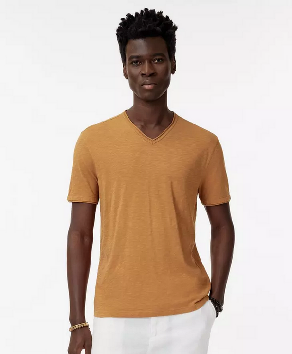 John Varvatos Miles V-Neck | Copper