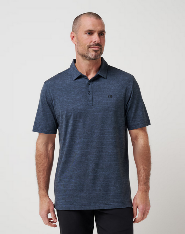 Travis Mathew The Heater Polo | Indigo/Black