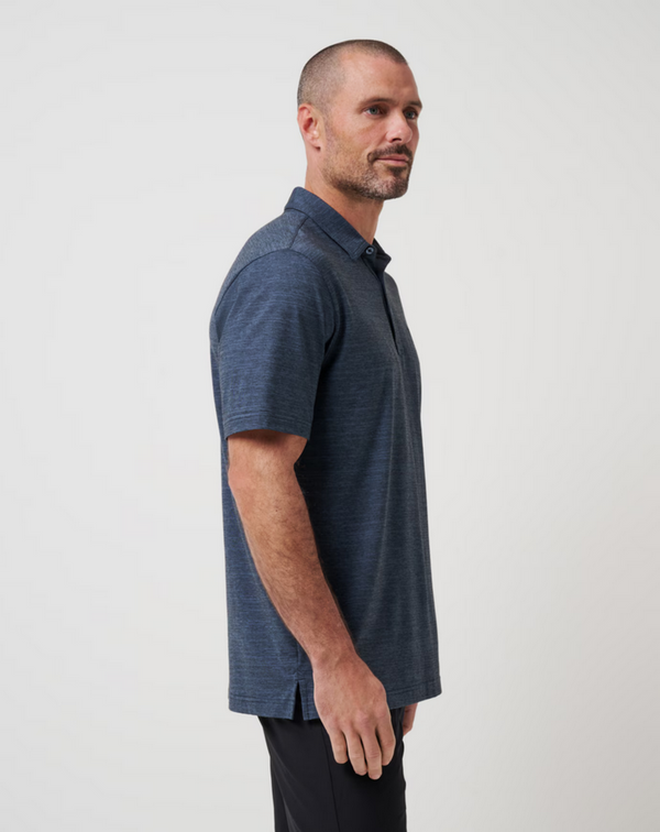 Travis Mathew The Heater Polo | Indigo/Black