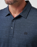 Travis Mathew The Heater Polo | Indigo/Black