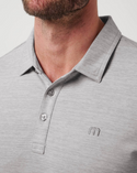 Travis Mathew The Heater Polo | Heather Microchip