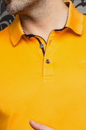 Au Noir Polo Eagle | Tangerine