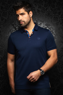 Au Noir Polo Eagle | Navy