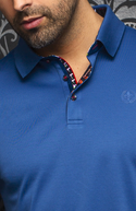 Au Noir Polo Eagle | Blue