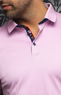 Au Noir Polo Eagle | Pink