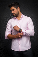 Au Noir 360° Stretch Shirt Long Sleeve | ALEXANDER-SLD, Pink