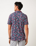 Travis Mathew Featherweight Flourish Polo | Mood Indigo Vintage